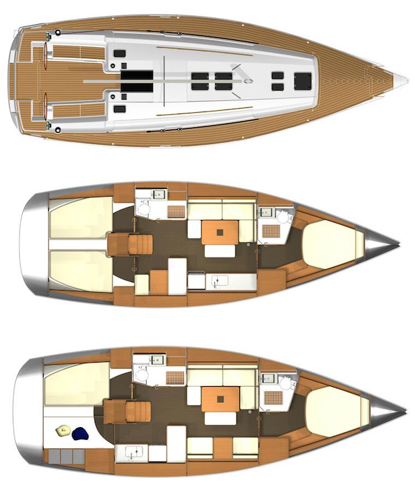 sailboatdata dufour 40