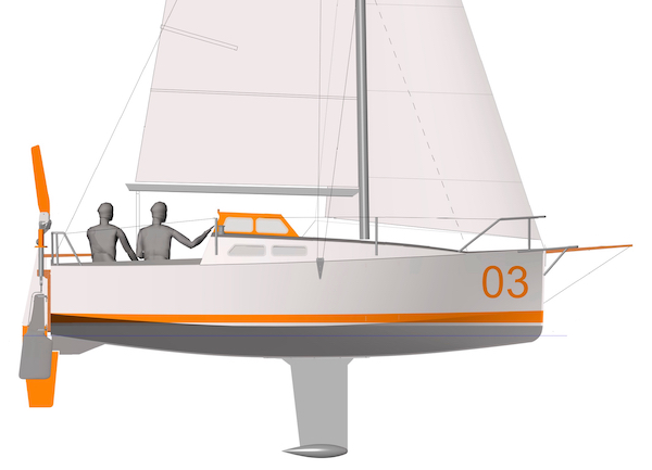 class 5.8 sailboat