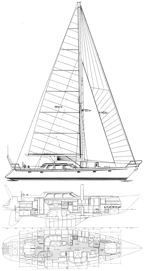 kanter 53 sailboat