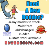 Replacement Sailboat Rudders