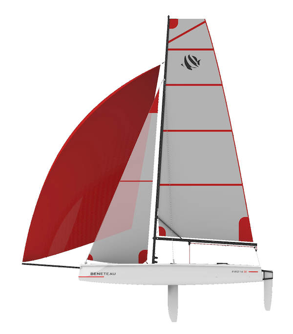 FIRST 14 SE (BENETEAU) drawing