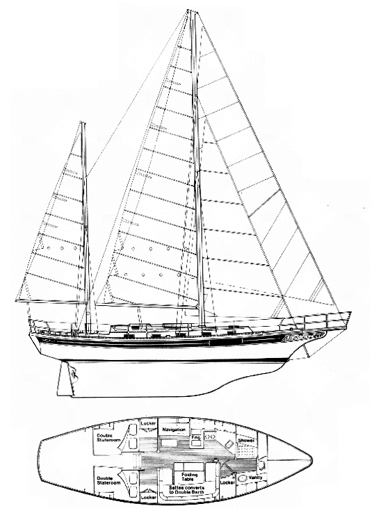 BAYFIELD 40 drawing