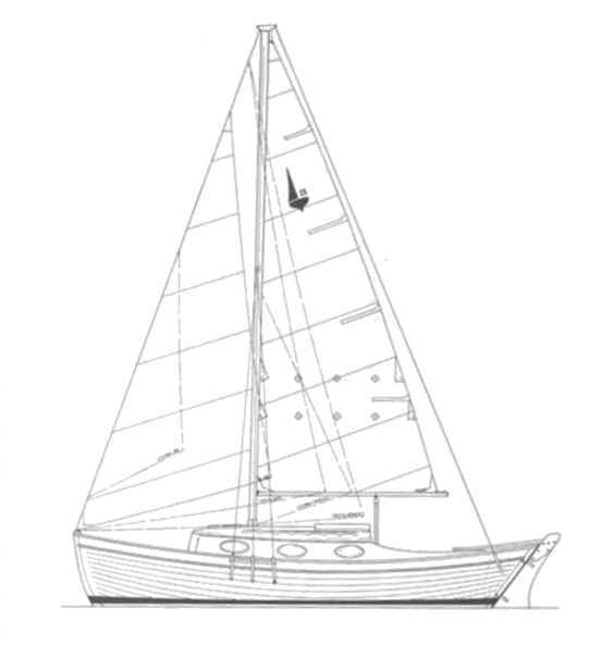 PACIFIC SEACRAFT 25-1 drawing