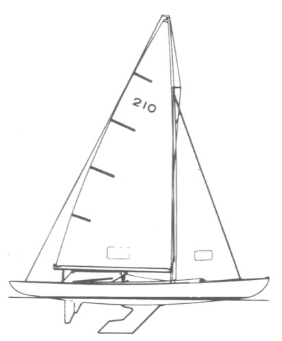 210 sailboat parts