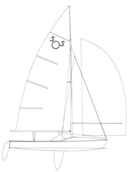 505 sailboat specs