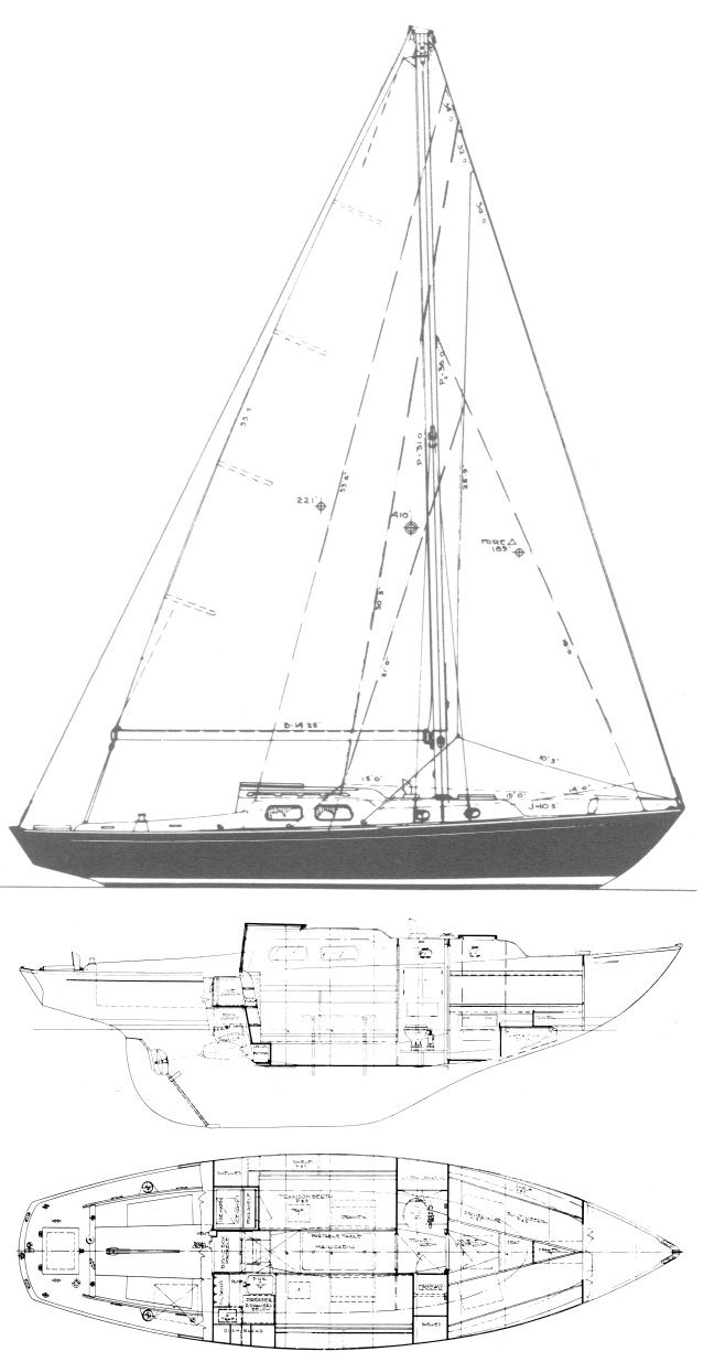 alberg 30 sailboat specs