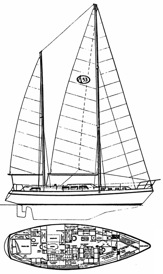 ANTIGUA 53 drawing