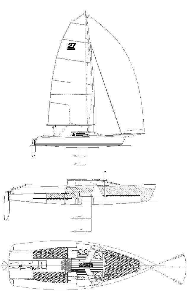 antrim 27 sailboat