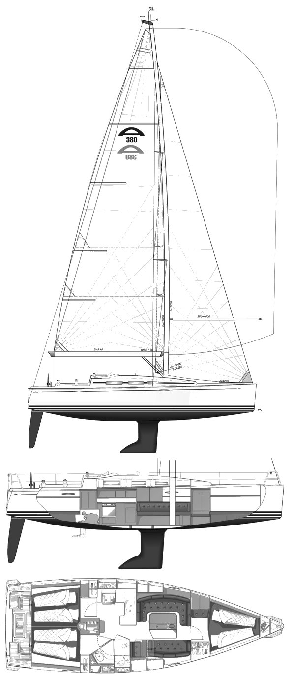 ARCONA 380/385 drawing