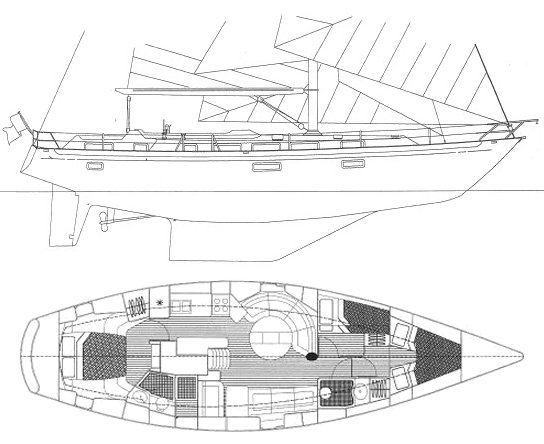 BLUEWATER 476 drawing