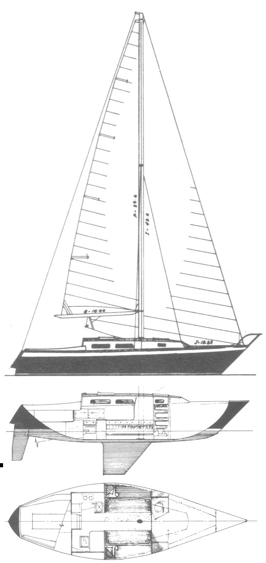 CHASER 33 drawing