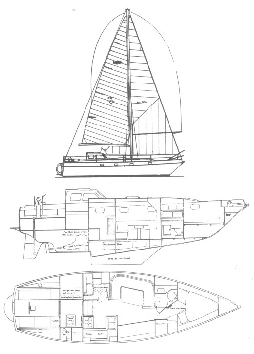 CHINOOK 37 drawing