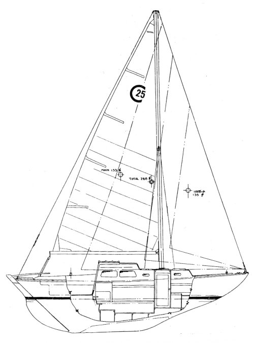 CONTINENTAL 25 (WHITBY) drawing