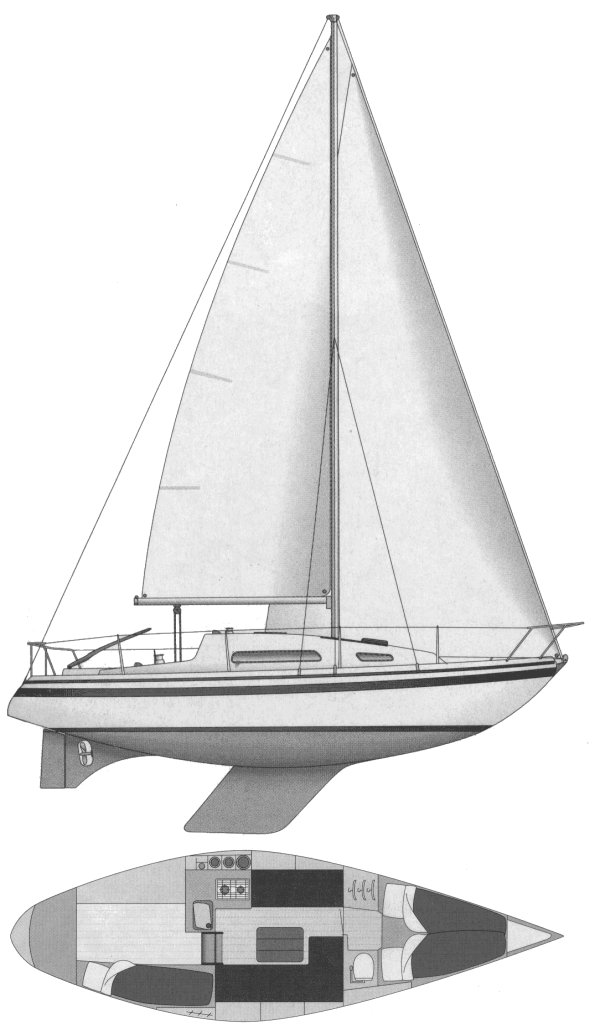 defender 27 sailboat