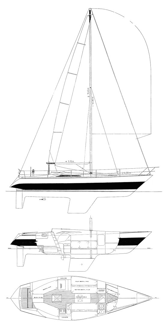DEFENDER 35 drawing
