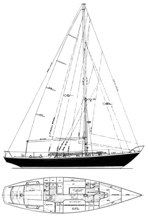 ericson 41 sailboat data