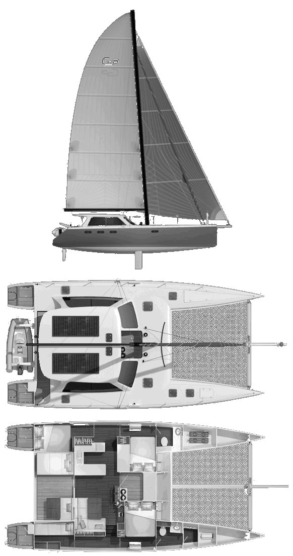 SailboatData.com - GUNBOAT 48 Sailboat