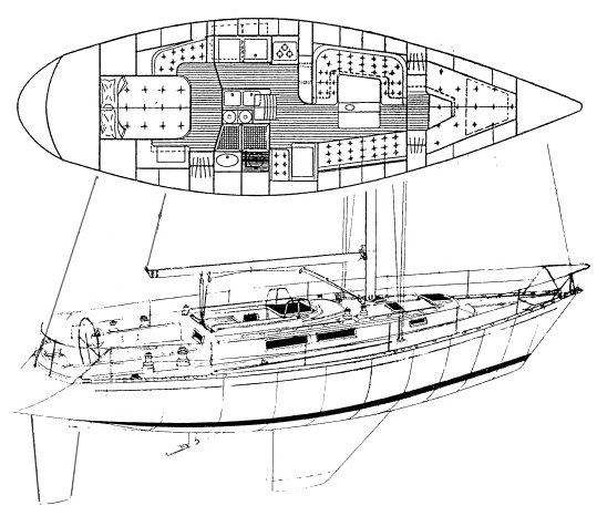 hylas 42 sailboat data