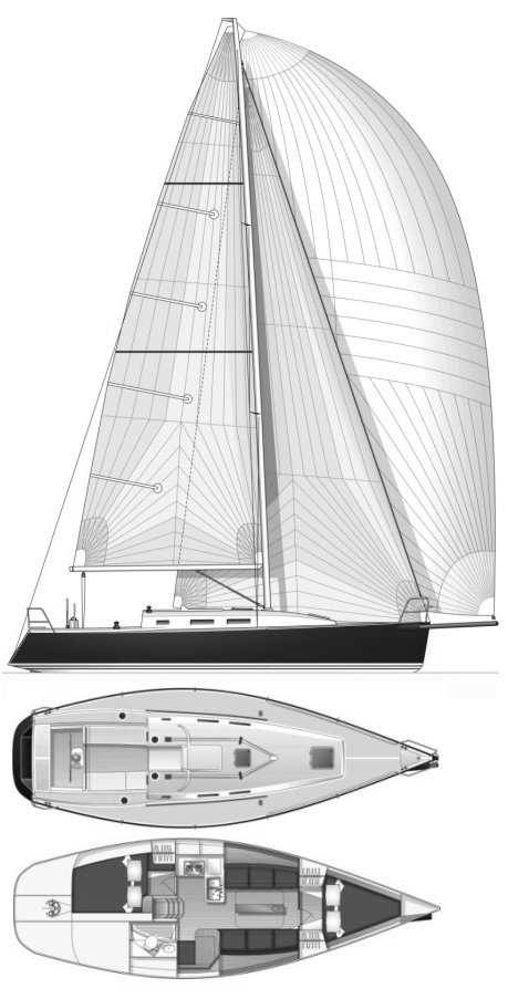 j109 sailboat length