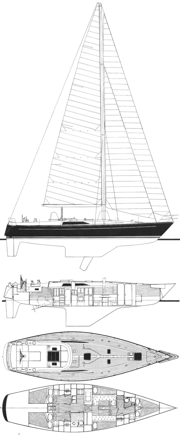 kaufman 47 sailboat data