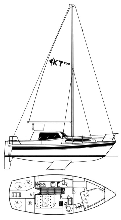 KONSORT 29 DUO (WESTERLY) drawing