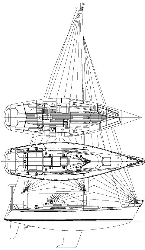 LEADERSHIP 44 (USCG) drawing