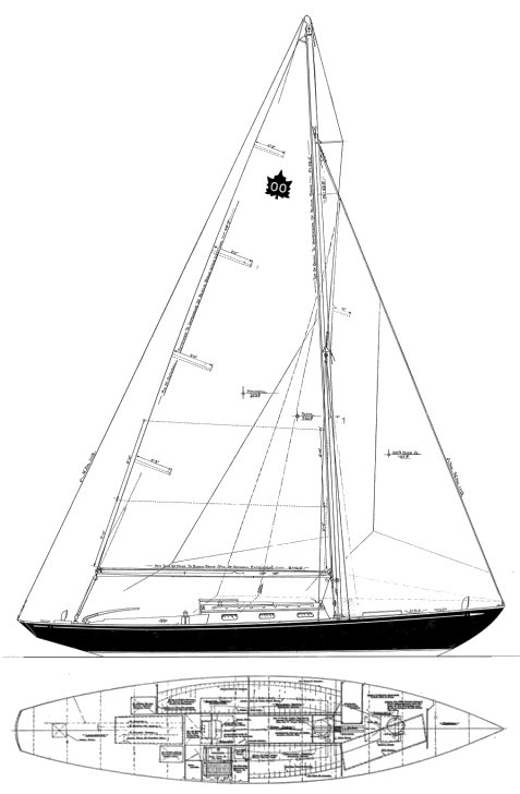 SailboatData.com - MAPLE LEAF ONE-DESIGN Sailboat