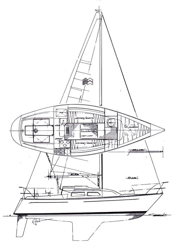 mirage 27 sailboat data