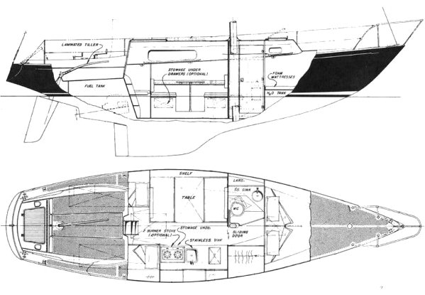 MORGAN 33 drawing