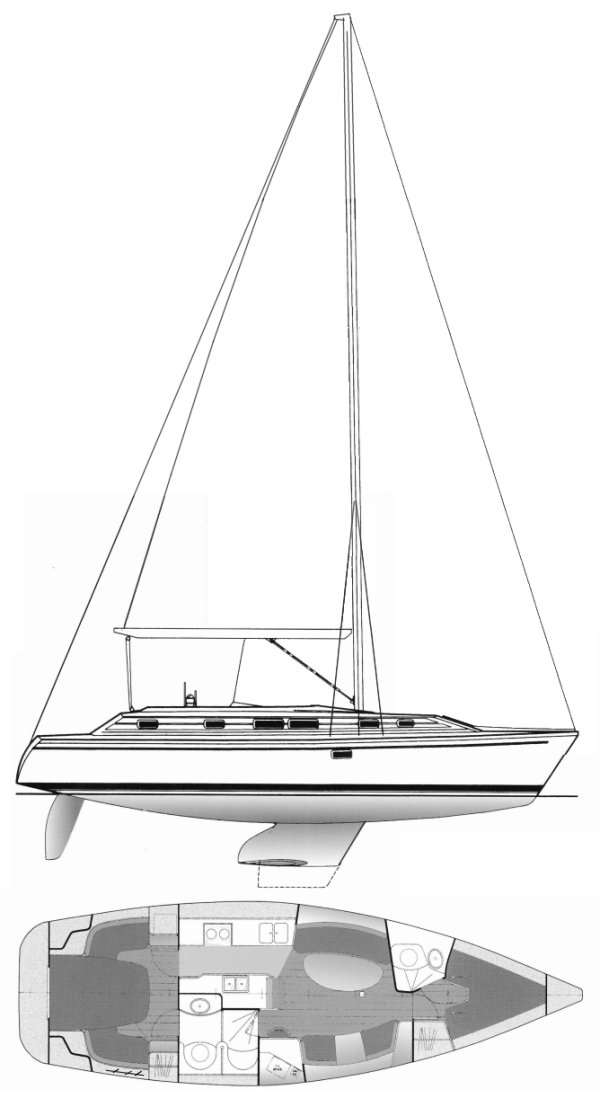 catalina 38 sailboatdata