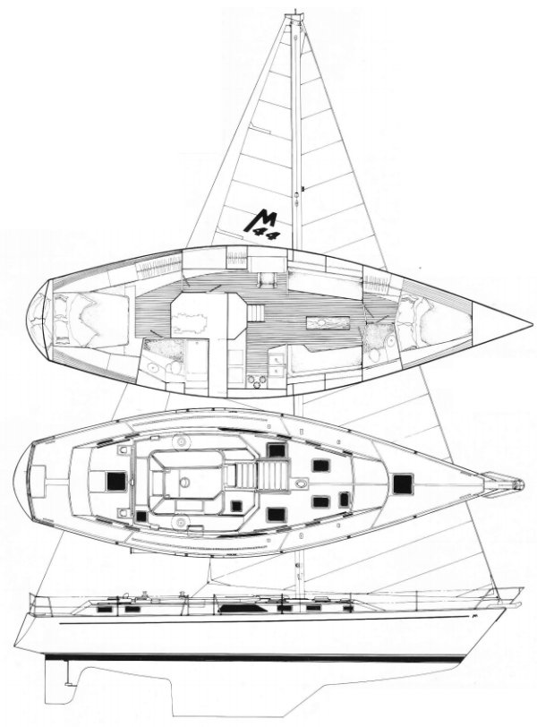 morgan 44 sailboat for sale