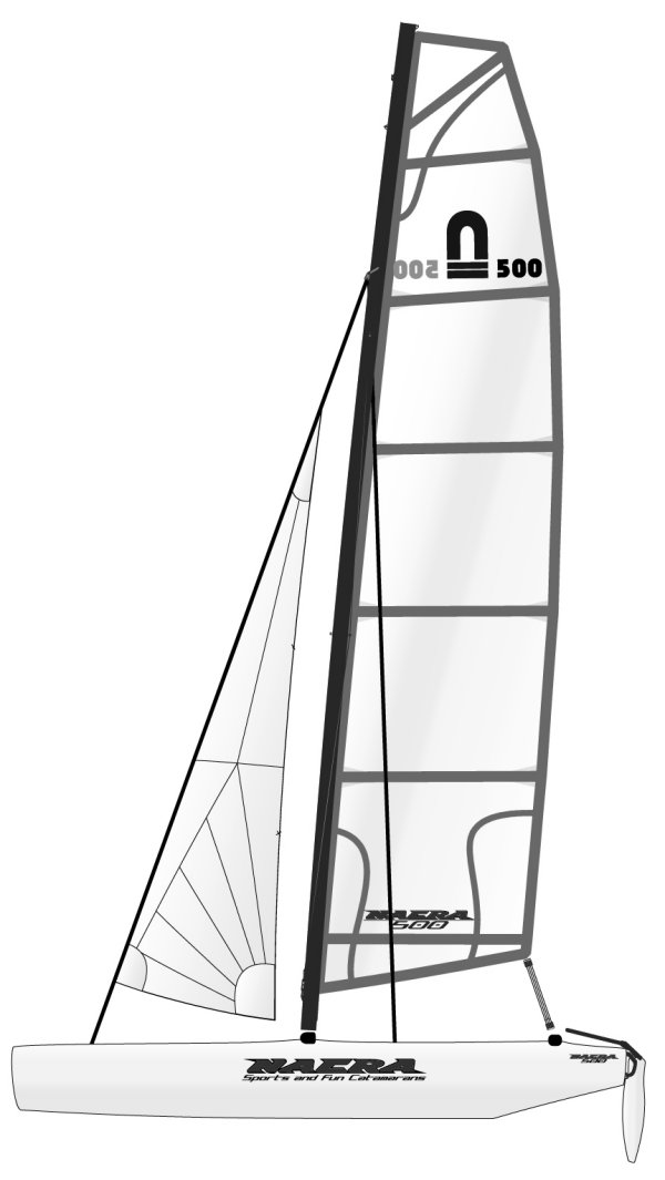 SailboatData.com - NACRA 500 Sailboat