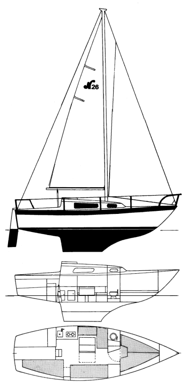 nash 26 sailboat review