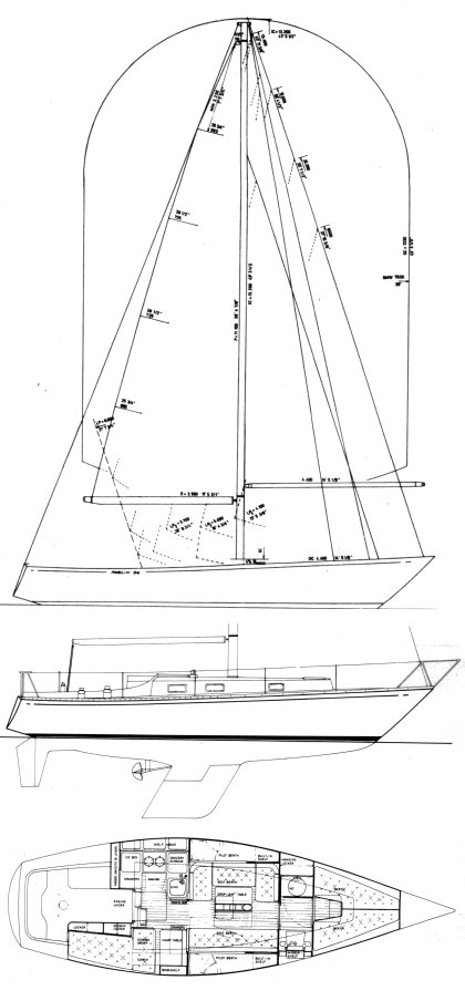 NORLIN 34 MK I drawing