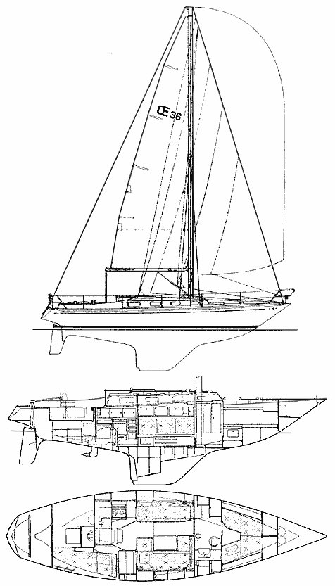 oe 36 sailboat