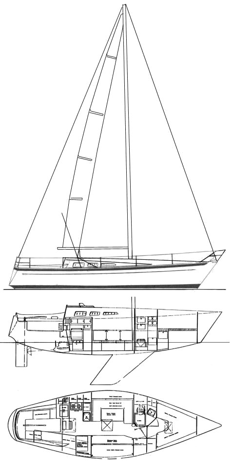 CHANCE 32/28 (PACESHIP) drawing