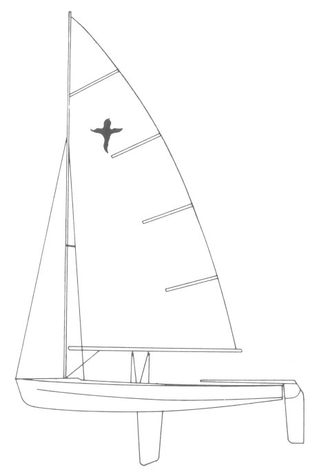 PHANTOM DINGHY (UK) drawing