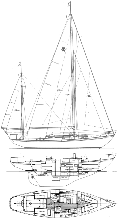 RHODES RELIANT 41 drawing