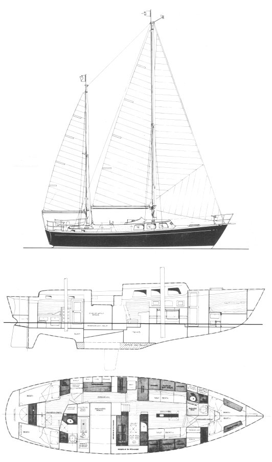 SailboatData.com - SCHEEL 45 Sailboat