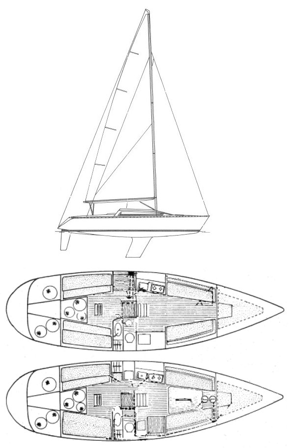 jeanneau 37 sailboatdata