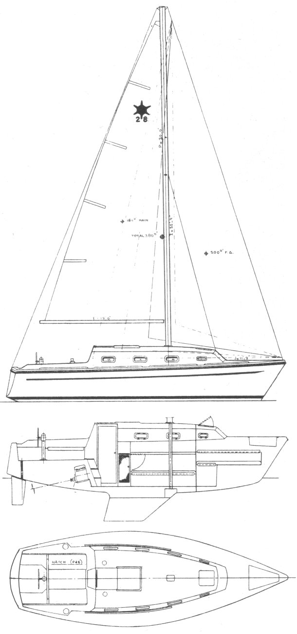 SIRIUS 28 (CAN) drawing
