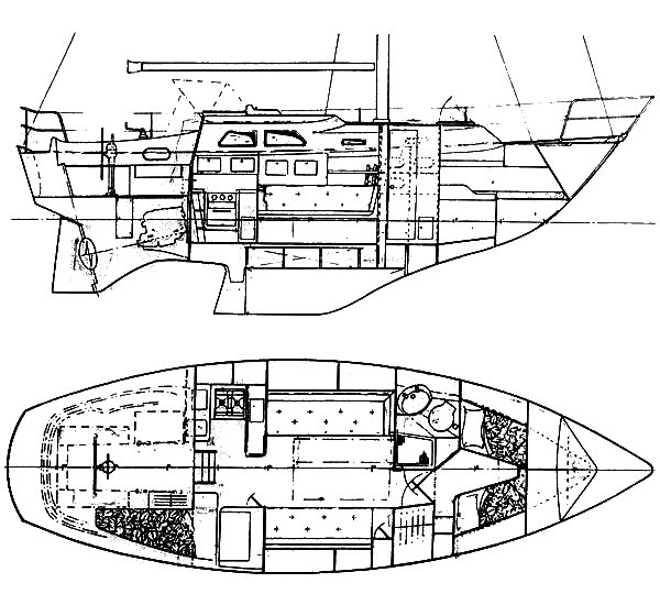 SOVEREIGN 32 drawing