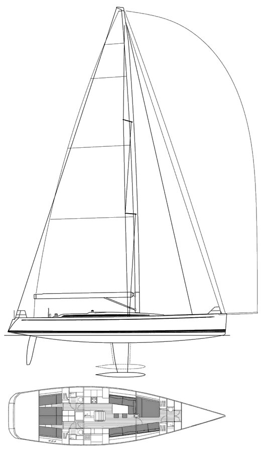 SWAN 60 FD drawing