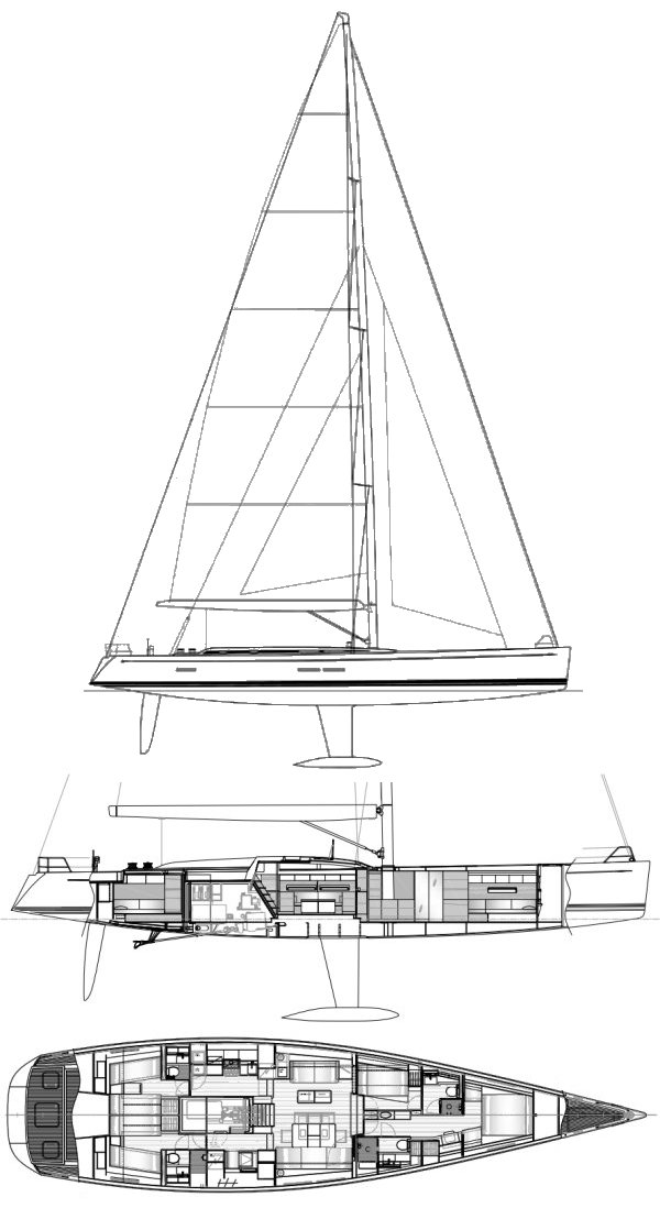 SWAN 80-2 S drawing