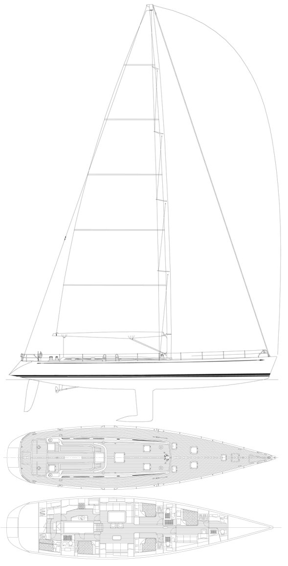 SWAN 80 drawing