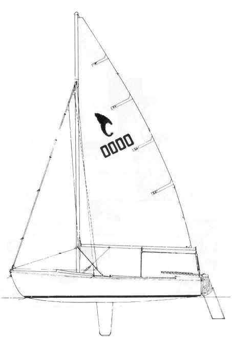 TANZER 16 drawing