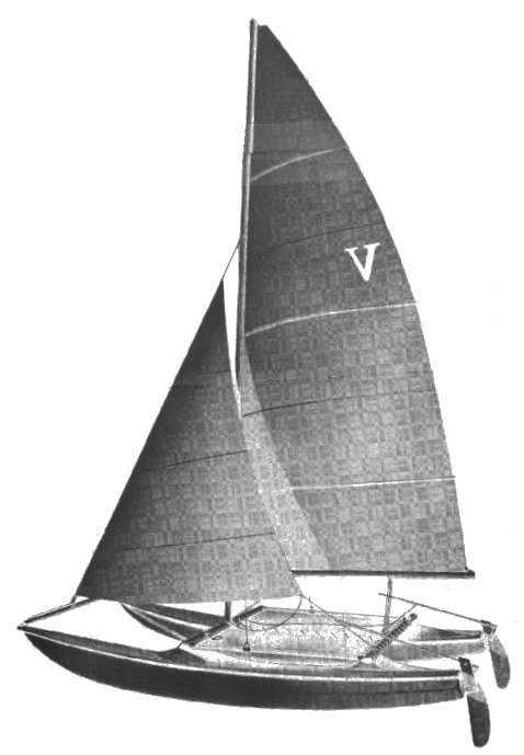 SailboatData.com - VENTURE 15 CATAMARAN (1970) Sailboat