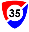 COLUMBIA 35 insignia