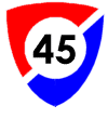 COLUMBIA 45 insignia