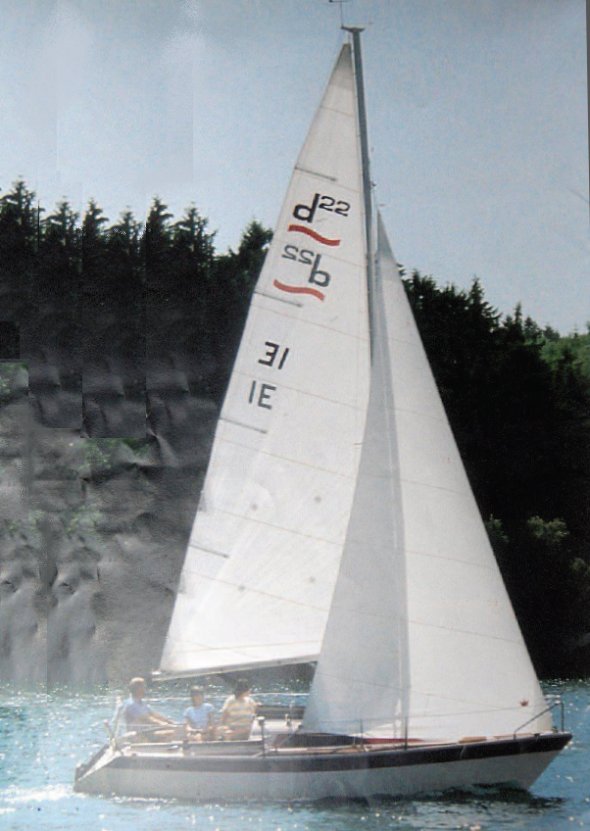 dehlya 22 segelboot